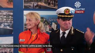 LA PROTEZIONE CIVILE DI TRIESTE COMPIE 40 ANNI  10102024 [upl. by Netsrak]