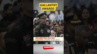 GALLANTRY AWARDS MAJOR Arun Kumar indianarmy army indianarmedforces viral armylover [upl. by Phia388]