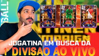 🔥⚽️ JOGATINA EM BUSCA DA 1ª DIVISÃO AO VIVO  EFOOTBALL 2024  PS5 [upl. by Ymaj]