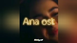 Anaa OST Lyrics  Sahir Ali Bagga amp Hania Aamir  Hum TV [upl. by Aniroz]