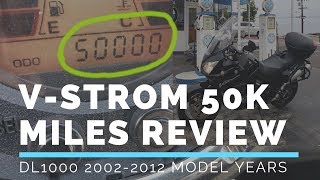 VStrom 50000 Mile In Depth Review [upl. by Mace]