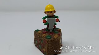 2024 Shaky Cake Hallmark Ornament [upl. by Sualokcin443]