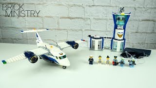 LEGO CITY ● AIR BASE ● Speed Build 60210 [upl. by Einor]