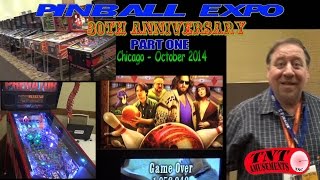 842 PINBALL EXPO 2014 30th ANNIVERSARY w RAZA Zombie AdventurelandPart OneChicagoTNT Amusements [upl. by Anastasia]