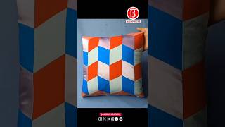 How To Make Patchwork Pillow Sewing Tutorial Part 42 [upl. by Oilalue]