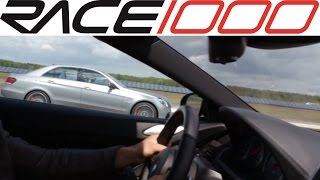 BMW M6 F12 vs Mercedes AMG E63 S 4Matic  ROLL RACE [upl. by Assylla]