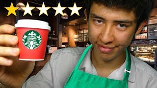 ASMR worst reviewed starbucks [upl. by Sykes]