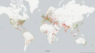 Mapping Global Happiness 20152018 Through 850 Million News Articles [upl. by Ellegna279]