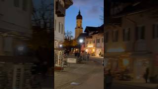 Afternoon in GarmischPartenkirchen and the bells Atardecer in GarmischPartenkirchen y campanas [upl. by Genesa]