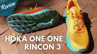 Hoka ONE ONE Rincon 3 Review  ¡Cómo nos gusta este estilo de zapatillas de running [upl. by Gillette]