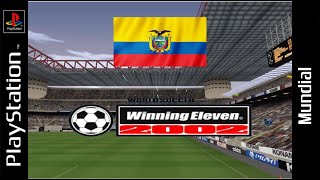 Winning Eleven 2002  Copa Internacional [upl. by Rexana]