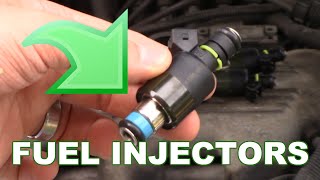 How To Replace Fuel Injectors  GM 31L 34L Engine [upl. by Gualterio]