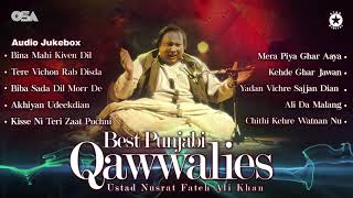 Best Punjabi Qawwalies  Audio Jukebox  Nusrat Fateh Ali Khan  Complete Qawwalies  OSA Worldwide [upl. by Okier]