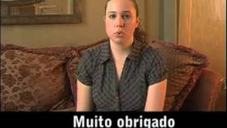 Common Portuguese Phrases  How to Say Thank You in Portuguese [upl. by Ahsiyk418]