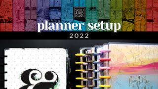 My Planner Setup 2022  Frankenplanning 5 Planners Into 1  CatchAll Classic Happy Planner [upl. by Davidoff]