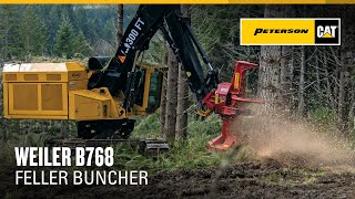 Weiler B768 Feller Buncher [upl. by Nej]