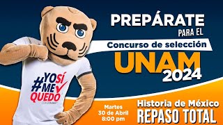 Entra a la UNAM con el Repaso Total de CONAMAT 300424 [upl. by Ainival245]