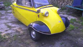 Messerschmitt KR 200 1959 Cabriolet Part1 [upl. by Weinshienk]