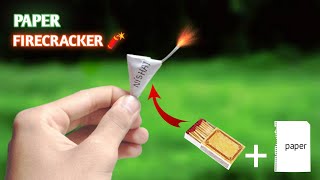 How to make a firecracker with paper  pataka  Atoshbaji [upl. by Strepphon]