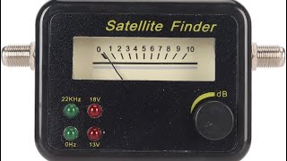 Digital Satellite Signal Finder Meter 950 to 2150MHz ATT Buzzer Function Satellite Signal Meter [upl. by Edyth207]