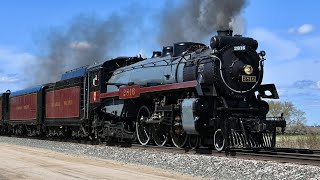 Canadian Pacific 2816 Steam Train  The Final Spike Tour [upl. by Waligore]