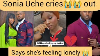 Sonia Uche cries😭 out saying Im feeling so lonely and looking up to God uchenancyandfamily [upl. by Aicirtel]