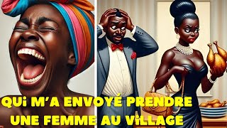 Qui ma envoyé épouser une femme du village😂😂😂 histoireafricaine histoiredrôle [upl. by Gonagle]