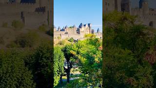 Historic Fortified City of Carcassonne france trevel carcassonne oldcity interestingplace [upl. by Hilel445]