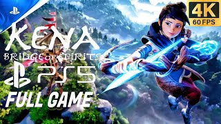 Kena Bridge of Spirits FULL GAME PS5 4K60FPS Gameplay Walkthrough Commentary [upl. by Ennirroc822]