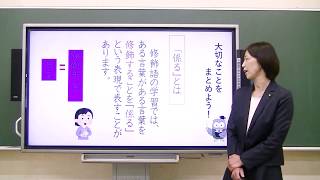 授業「「修飾する」と「係る」」｜国語｜小３・小４｜群馬県 [upl. by Elayne316]