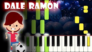 Dale Ramón  Piano Cover  Tutorial  Karaoke [upl. by Darraj]