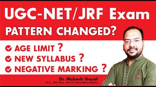 UGC NET Dec2024 Exam Notification II Eligibility Paper Pattern Age Limit Etc I Dr Mukesh Goyal [upl. by Bobbye]