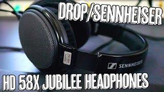 DROP x Sennheiser HD 58X Jubilee Headphones [upl. by Eetsud]