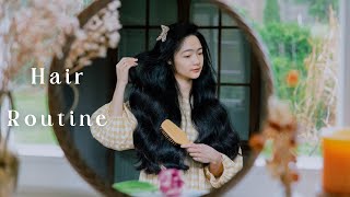 95 My Complete Hair Care Routine for Healthy Shiny Hair [upl. by Dorreg284]