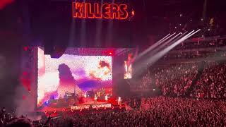 The Killers  Human The O2 Arena London 080724 [upl. by Teece658]