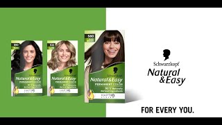 Natural amp Easy  Naturligt farveresultat og ingredienser af naturlig oprindelse [upl. by Cates]