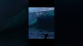 Bailing on a MASSIVE Set Wave at Teahupoo [upl. by Nnylsoj143]