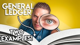 GENERAL LEDGER Visual Guide to Posting Journals [upl. by Janka859]