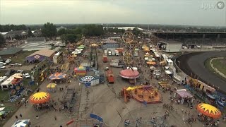 Thrill Rides  Iowa State Fair 2014 [upl. by Saba58]