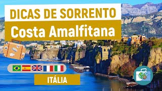 Dicas de Sorrento  Costa Amalfitana  Itália [upl. by Schreib]