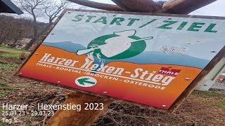 Harzer  Hexenstieg 2023  Tag 5 [upl. by Edahc]