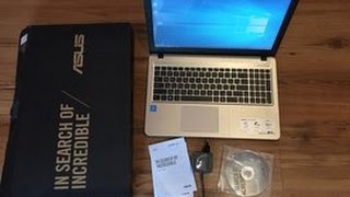 asus x540y laptop under 20k original unboxing in india [upl. by Kellene]