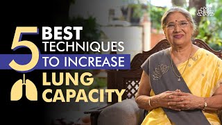 Easy Tips to Improve Your Breathing Capacity  Dr Hansaji Yogendra [upl. by Hama]