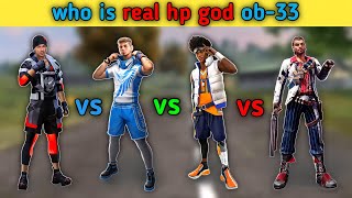 jota vs luqueta vs leon vs antonio 🔥 compare  who is best character in free fire [upl. by Fritz]