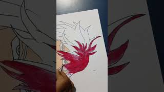 Drawing todoroki shooto from my hero academia art anime [upl. by Binah]