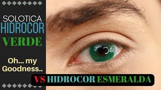 Solotica Hidrocor Verde  Is it better than Hidrocor Esmeralda [upl. by Anselme]