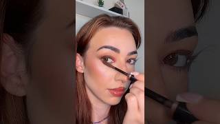 Something more wearable for Nov 🍂 makeuptutorial fallmakeup makeupartist [upl. by Artimas]