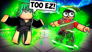 Destroying Kids As Tatsumaki In Ranked in Roblox The Strongest Battlegrounds [upl. by Oinegue]