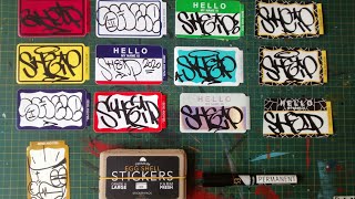 Making graffiti sticker eggshell  SHEIPGRAFFITI [upl. by David924]