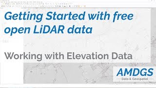 Getting started with free open LiDAR data [upl. by Nibla]